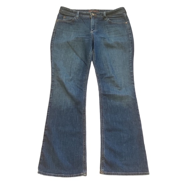 Eddie Bauer Classic Bootcut Medium Wash Denim Jeans Size 10 - Picture 1 of 8